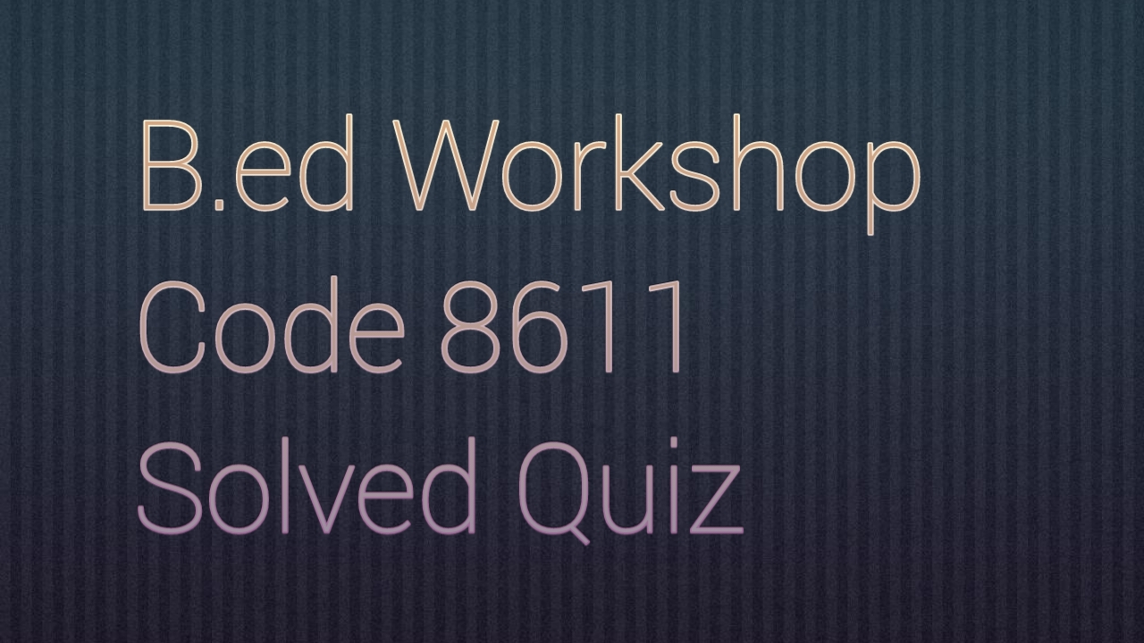 8611 solved assignment 2