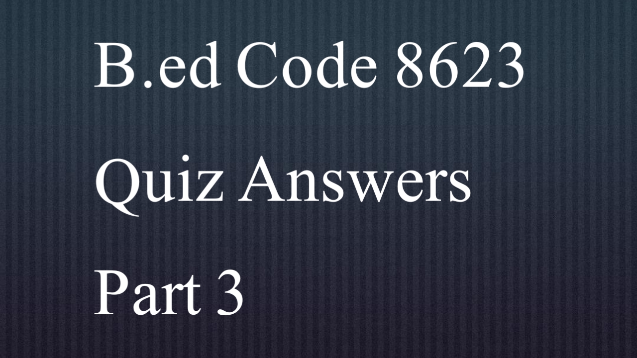 8606 solved assignment pdf